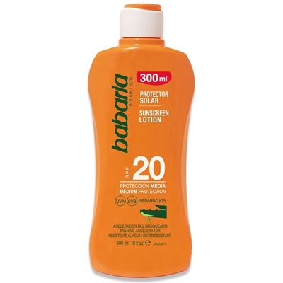 Babaria Aloe Vera Krem do opalania SPF 20 - Krem do opalania Babaria Aloe Vera Krem do opalania SPF 20 - Krem do opalania