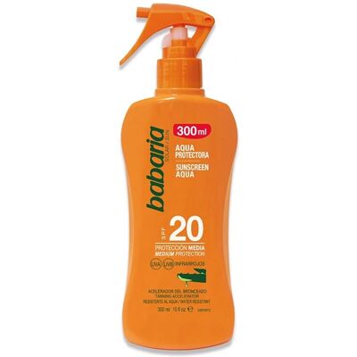 Spray Solare Babaria SPF20 Aloe Vera - 300ml Spray Solare Babaria SPF20 Aloe Vera - 300ml