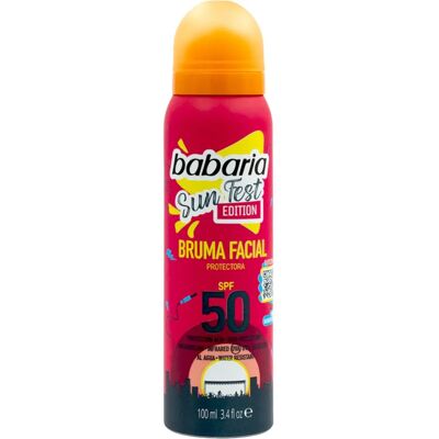 Babaria Sun Fest Spray Visage SPF 50 - Édition Limitée Babaria Sun Fest Spray Visage SPF 50 - Édition Limitée