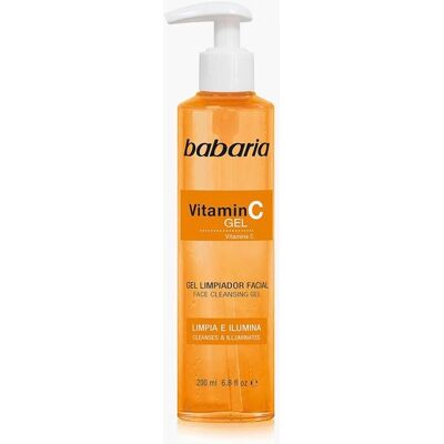 Gel de Vitamina C Babaria - Limpeza Profunda - Todos os Tipos de Pele Gel de Vitamina C Babaria - Limpeza Profunda - Todos os Tipos de Pele