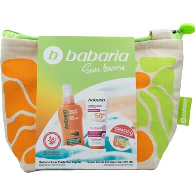 Kit de protection solaire Babaria SPF50+ Aloe Vera Effet Glace - Publicité Kit de protection solaire Babaria SPF50+ Aloe Vera Effet Glace - Publicité