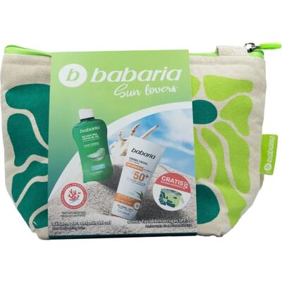 Babaria Sonnenpflege-Set mit Rosa Mosqueta - SPF 50 Gesicht & Haar Babaria Sonnenpflege-Set mit Rosa Mosqueta - SPF 50 Gesicht & Haar