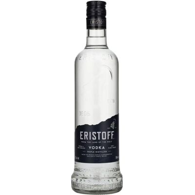 Eristoff Vodka - 37,5% Vol. 0,7l - Premium - Publicité Eristoff Vodka - 37,5% Vol. 0,7l - Premium - Publicité
