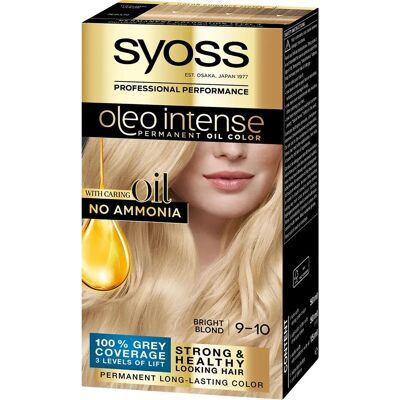 Syoss Blond Haarfarbe - Langanhaltende, Ammoniakfreie, Pflegende Öl-Technologie Syoss Blond Haarfarbe - Langanhaltende, Ammoniakfreie, Pflegende Öl-Technologie