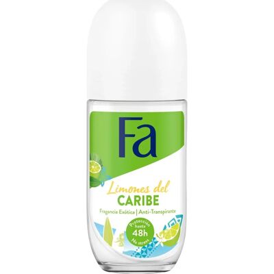 Fa Karibian Sitruunaantiperspirantti Roll-on 50ml Fa Karibian Sitruunaantiperspirantti Roll-on 50ml