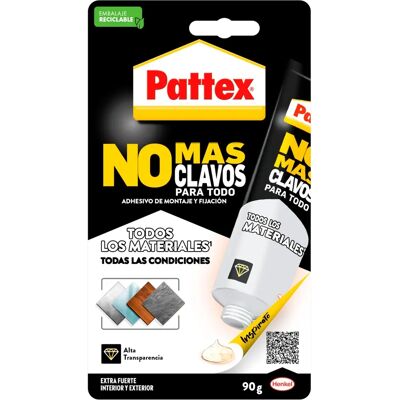 Cola multifuncional transparente Pattex - 90g - Cola Cola multifuncional transparente Pattex - 90g - Cola