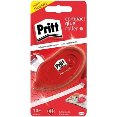 Cinta adhesiva permanente Pritt - 8.4mm x 10m - Rojo Cinta adhesiva permanente Pritt - 8.4mm x 10m - Rojo