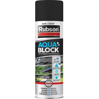 Rubson Aquablock - Spray d'étanchéité imperméable - Publicité Rubson Aquablock - Spray d'étanchéité imperméable - Publicité