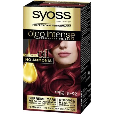 Colorazione Capelli Intensa Olio Syoss - Senza Ammoniaca, Duratura, Rubino Colorazione Capelli Intensa Olio Syoss - Senza Ammoniaca, Duratura, Rubino