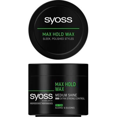 Syoss Max Hold Hair Wax - Hair Wax Syoss Max Hold Hair Wax - Hair Wax