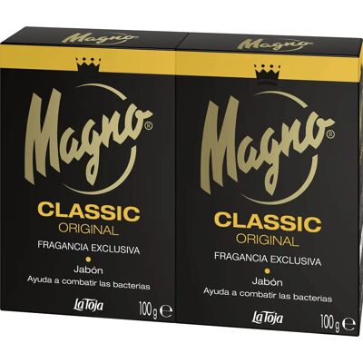 La Toja Magno Classic Savon pour les Mains - Unisexe 2x100g La Toja Magno Classic Savon pour les Mains - Unisexe 2x100g