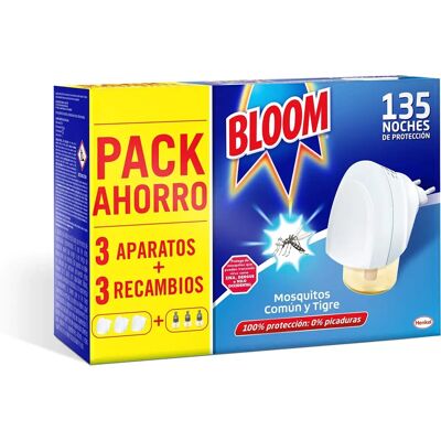Set Repelente de Mosquitos Bloom - Dispositivos Eléctricos y Recambios Set Repelente de Mosquitos Bloom - Dispositivos Eléctricos y Recambios