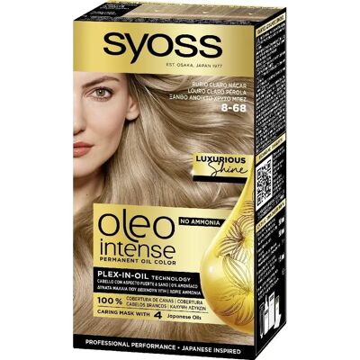 Syoss Oleo Intense Világos Gyöngyházi Szőke - Hajfesték Syoss Oleo Intense Világos Gyöngyházi Szőke - Hajfesték
