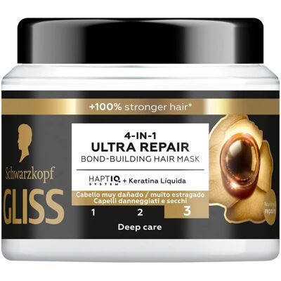 Schwarzkopf Gliss Masque Réparateur - Cheveux Endommagés Schwarzkopf Gliss Masque Réparateur - Cheveux Endommagés