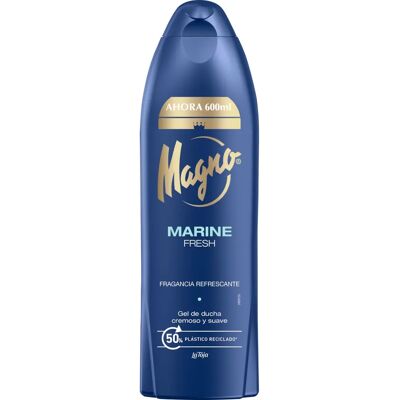 Gel Douche Marine Magno - Rafraîchissant, Unisexe - 600ml - Publicité Gel Douche Marine Magno - Rafraîchissant, Unisexe - 600ml - Publicité