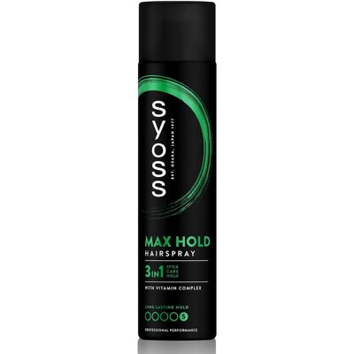 Spray de Fixação Máxima Syoss - Máscara e Laca Spray de Fixação Máxima Syoss - Máscara e Laca