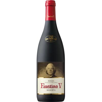 Faustino V Reserva Rioja 2018 - Vin Rouge - Publicité Faustino V Reserva Rioja 2018 - Vin Rouge - Publicité