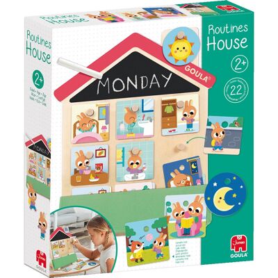Jumbo GOULA 1110700211 Jouet Éducatif - Maison en Bois - 2+ Ans - Publicité Jumbo GOULA 1110700211 Jouet Éducatif - Maison en Bois - 2+ Ans - Publicité