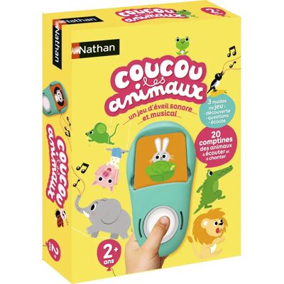 Giocattolo educativo Nathan 431102 - Gioco interattivo con animali Giocattolo educativo Nathan 431102 - Gioco interattivo con animali