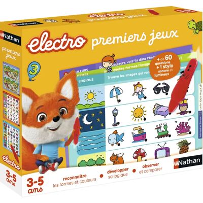 Electro Edukacyjna Zabawka - Elektroniczna Gra Quiz dla Dzieci 3-5 Electro Edukacyjna Zabawka - Elektroniczna Gra Quiz dla Dzieci 3-5
