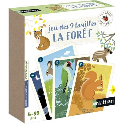 Nathan 31701 Familles d'Animaux de la Forêt - Jeu de Société Nathan 31701 Familles d'Animaux de la Forêt - Jeu de Société