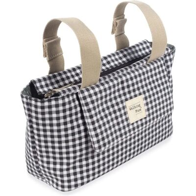 Borsa Organizer per Passeggino Walking Mum - Vichy - Nero Borsa Organizer per Passeggino Walking Mum - Vichy - Nero