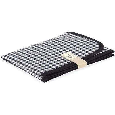 Tapis à langer pliable Walking Mum - Vichy Nero - Publicité Tapis à langer pliable Walking Mum - Vichy Nero - Publicité
