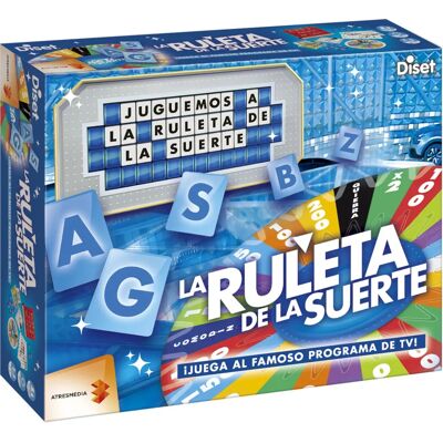 Diset 46206 Jeu de Société - La Roue de la Chance pour Enfants 8+ Diset 46206 Jeu de Société - La Roue de la Chance pour Enfants 8+