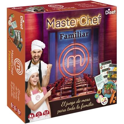 Diset Masterchef - Jeu de Société Familial - Amusement et Défi - Publicité Diset Masterchef - Jeu de Société Familial - Amusement et Défi - Publicité