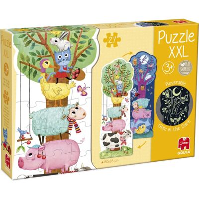 Goula XXL Gloei in het Donker Boerderij Puzzel - 27 stuks Goula XXL Gloei in het Donker Boerderij Puzzel - 27 stuks