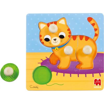 Goula 53053 Puzzle en Bois - Jouet d'apprentissage pour 1+ ans - Publicité Goula 53053 Puzzle en Bois - Jouet d'apprentissage pour 1+ ans - Publicité