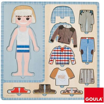 Goula 53109 Puzzle - Puzzle Educativo Multicolore per Bambini 2+ Goula 53109 Puzzle - Puzzle Educativo Multicolore per Bambini 2+