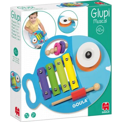 Goula 53143 Musikinstrument - 3-in-1 Holzspielzeug Goula 53143 Musikinstrument - 3-in-1 Holzspielzeug