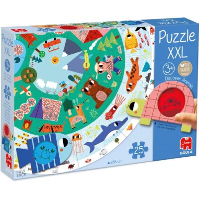 Goula Model 53177 Dierenpuzzel - 25 Stukken - Educatief Speelgoed Goula Model 53177 Dierenpuzzel - 25 Stukken - Educatief Speelgoed