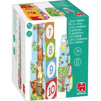 Goula 55219 Spielzeug Bausteine - Stapel & Lernen Goula 55219 Spielzeug Bausteine - Stapel & Lernen