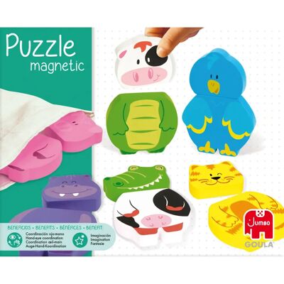 Goula 55234 Puzzle - Puzzle Animali Intercambiabili - Puzzle Goula 55234 Puzzle - Puzzle Animali Intercambiabili - Puzzle