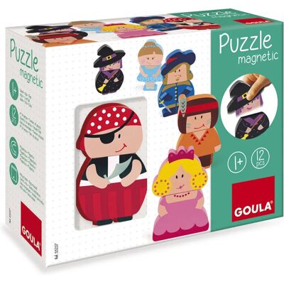 Goula 55237 Puzzle - Puzzle Magnétique de Dessins Animés 12 pcs Goula 55237 Puzzle - Puzzle Magnétique de Dessins Animés 12 pcs