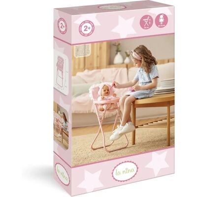 La Nina 60406 Fauteuil Haute pour Poupées - Accessoires - Publicité La Nina 60406 Fauteuil Haute pour Poupées - Accessoires - Publicité