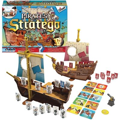 Diset 62305 Pirat Brettspiel - Strategiespiel für Kinder Diset 62305 Pirat Brettspiel - Strategiespiel für Kinder