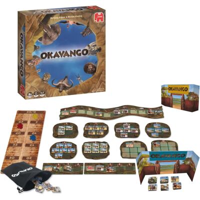 Jumbo Gioco da Tavolo Okavango - Puzzle Strategico Familiare Jumbo Gioco da Tavolo Okavango - Puzzle Strategico Familiare