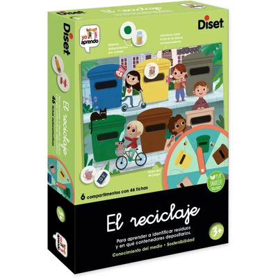 Jeu Éducatif Diset Recyclage - 50 Pièces - 3+ Ans - Publicité Jeu Éducatif Diset Recyclage - 50 Pièces - 3+ Ans - Publicité