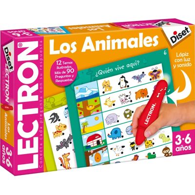 Diset 63883 Jeu Éducatif - Animaux avec Lumières Sonores - Publicité Diset 63883 Jeu Éducatif - Animaux avec Lumières Sonores - Publicité