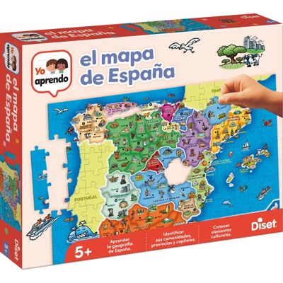 Diset Modèle 68942 - Puzzle des provinces et communautés autonomes d'Espagne pour enfants Diset Modèle 68942 - Puzzle des provinces et communautés autonomes d'Espagne pour enfants
