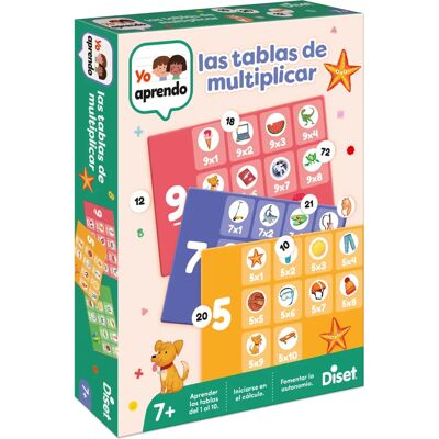 Jeu Éducatif Diset Tables de Multiplication - 12 Tables - Publicité Jeu Éducatif Diset Tables de Multiplication - 12 Tables - Publicité