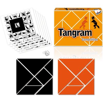 Diset 76504 Jeu de Société Éducatif - Concours de Tangram - Publicité Diset 76504 Jeu de Société Éducatif - Concours de Tangram - Publicité