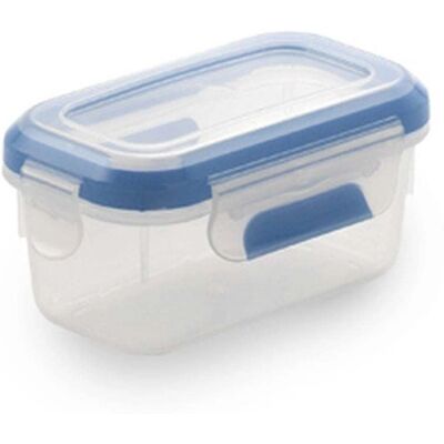 Boîte à lunch rectangulaire SP Berner Super Lock - 680ml, Bleu - Publicité Boîte à lunch rectangulaire SP Berner Super Lock - 680ml, Bleu - Publicité