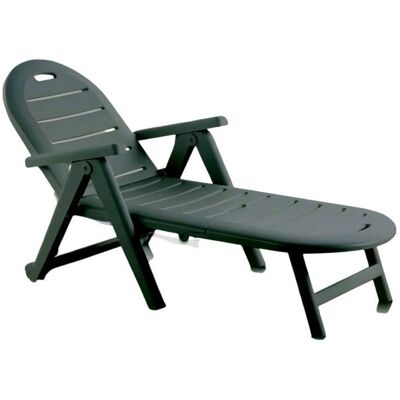 Tuinlounge - Groen - 3 Posities - Weerbestendig Tuinlounge - Groen - 3 Posities - Weerbestendig