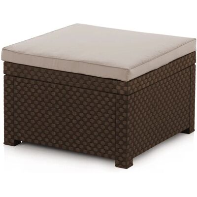 Pouf Diva Wengué de Shaf - Uso exterior/interior Pouf Diva Wengué de Shaf - Uso exterior/interior