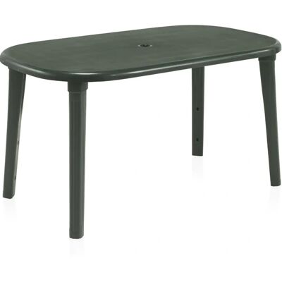 Mesa de Exterior SP BERNER - Cancún - Verde - 140cm Mesa de Exterior SP BERNER - Cancún - Verde - 140cm