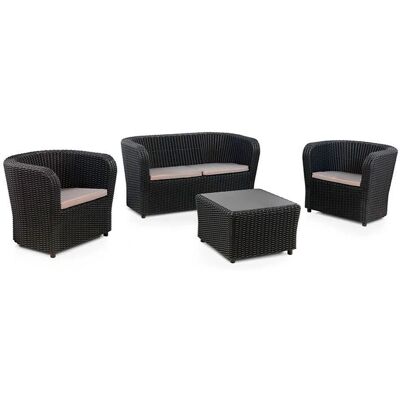 Shaf Nova Tete a Tete Tuinmeubelset - Modern, Gerecycled Plastic Shaf Nova Tete a Tete Tuinmeubelset - Modern, Gerecycled Plastic